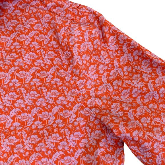 J. Crew Liberty Fabric Slim-Fit Button-down Shirt in Toutouayette Fabric Red - Picture 11 of 16